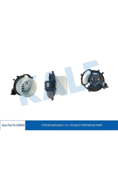 Kale 346940  KALORİFER MOTORU PARTNER / C4 BERLINGO ürün görseli 1