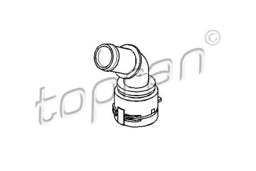 Topran 111234001  Su Flanşı- (Volkswagen: Golf IV-Passat V / Audi: A3 /Seat: Leon I - Toledo II/ 1.6 2.0) ürün görseli 1