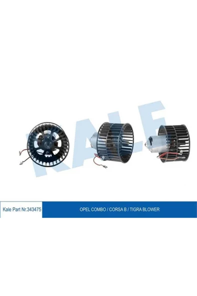Kale 343475  KALORİFER MOTORU CORSA B 93- COMBO 93- TIGRA A 94- ürün görseli 1