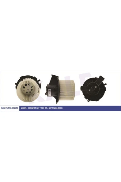 Kale 342750  KALORİFER MOTORU 307 ürün görseli 1