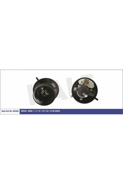 Kale 343345  KALORİFER MOTORU BMW 1 BMW 3 E90 E91 E92 06- BMW Z4 B ürün görseli 1