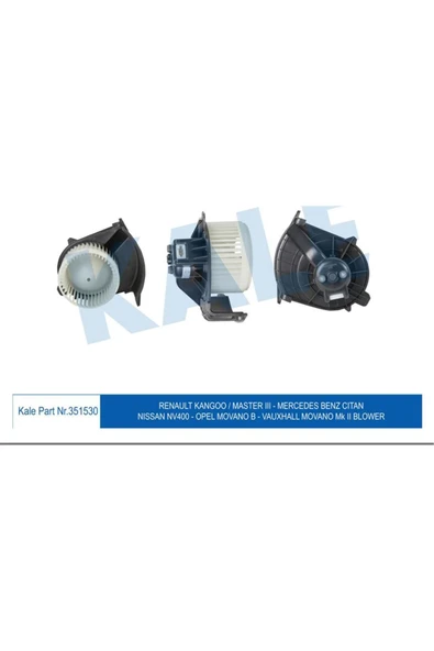 Kale 351530 KALORİFER MOTORU KANGOO ürün görseli 1