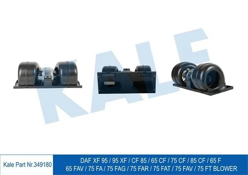 Kale 349180  Kalorifer Motoru Komple Daf Cf65 Cf75 Cf85 98-00 Xf95 97-06 Xf105 05- 1331270 ürün görseli 1