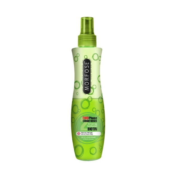 Morfose İki Fazlı Fön Suyu Sıvı Saç Kremi 240ml Bıotın Tüm Saçlar ürün görseli 1