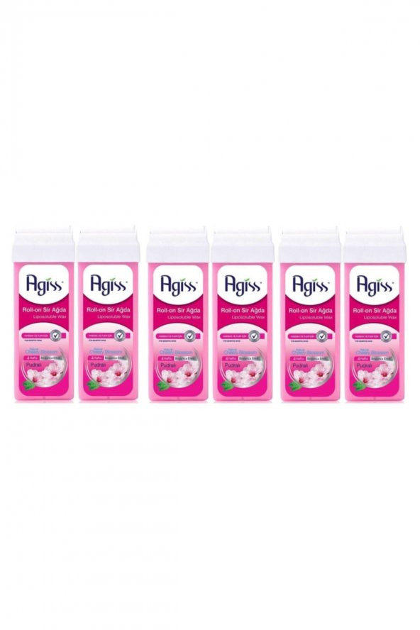 Agıss Roll-on Pudralı Hassas Cılt.100 Ml 6 Lı Paket ürün görseli 1