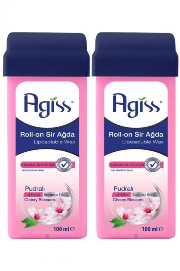 AgissRoll-on Sir Ağda 100 ml Pudra X2 ürün görseli 1