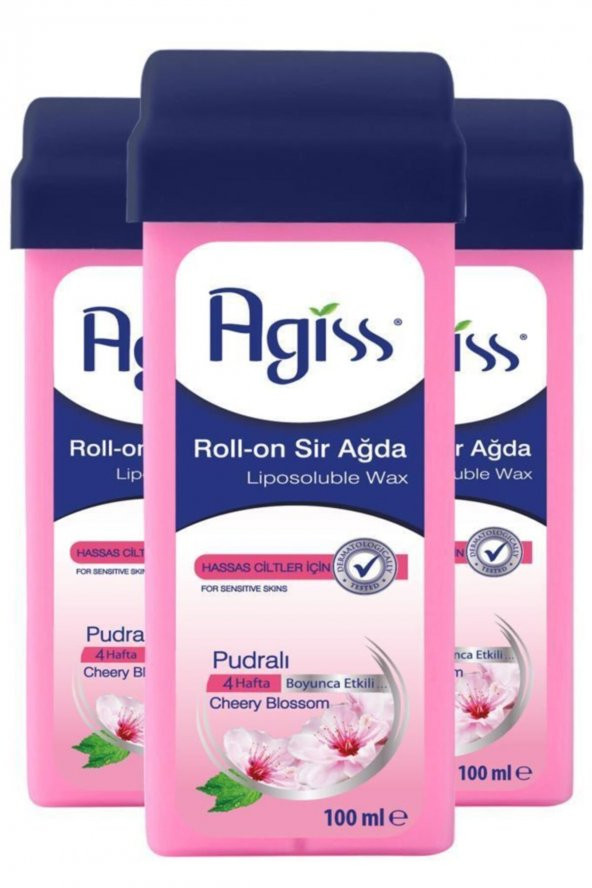 Agiss Roll-on Sir Ağda 100 Ml Pudra X3 ürün görseli 1