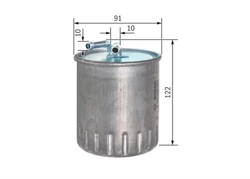 Bosch 0450906464  MAZOT FİLTRESİ MERCEDES E-SERISI W211 S-SERISI W2 ürün görseli 1