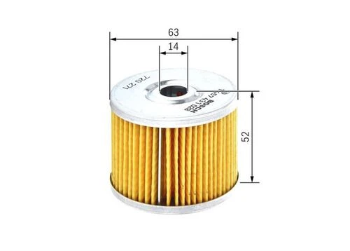 Bosch 1457431028  Mazot Filtresi CLIO I 91-98 / Cx I II 75-79 305 I II 1.9D ürün görseli 1