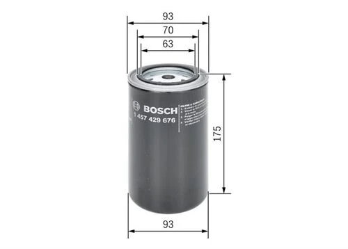 Bosch 1457429676  DİZEL FİLTRE ürün görseli 1