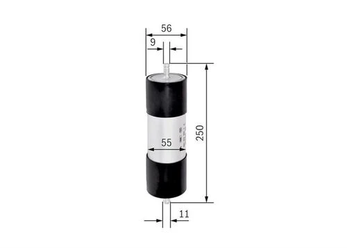 Bosch F026402066 MAZOT FİLTRESİ A6 04-11 / EXEO 2.0 TDI ürün görseli 1