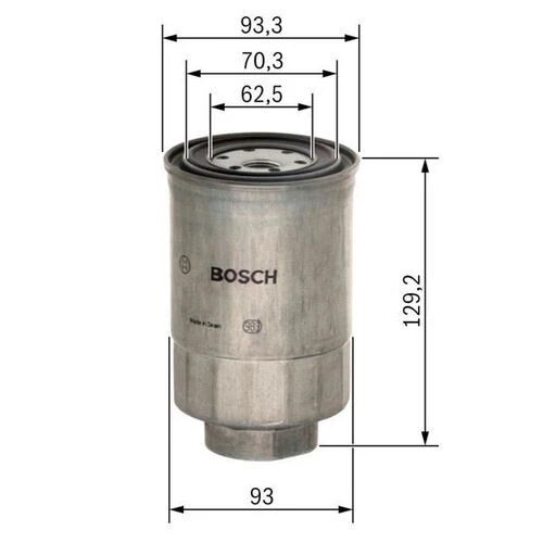 Bosch 1457434438  Mazot Filtresi Hilux / Navara D23 Skaystar 2.5D 2.5Td ürün görseli 1