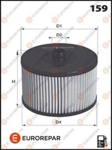 Eurorepar E148139 MAZOT FİLTRESİ ürün görseli 1