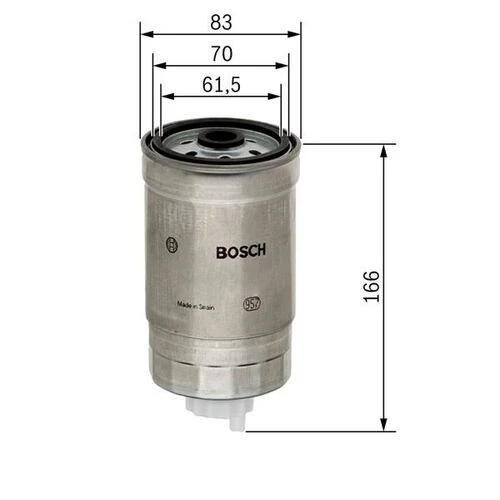 Bosch 1457434310  MAZOT FİLTRESİ DUCATO / STAREX H1 / SORENTO 2.3 ürün görseli 1