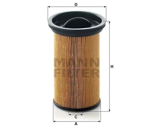 Mann PU742 Mazot Filtresi Bmw 3 318D 320D ürün görseli 1