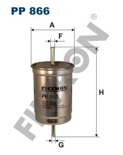 FTR PP866 FILTRON  YAKIT FİLTRESİ VOLVO V70 2.4 20V 165HP 06/98-02/00 ürün görseli 1