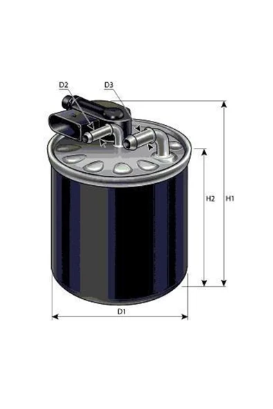 Purflux FCS930 Fcs930 Yakıt Filtresi Mercedes Vito W447 114 116 119 Cdı 14 V Serisi W447 V200 V220 V250 Cdı ürün görseli 1