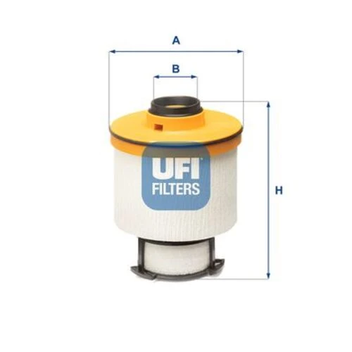 UFI 26.139.00 Ufı  Yakıt Filtresi Hi-lu2 6000605426 6000605426 ürün görseli 1
