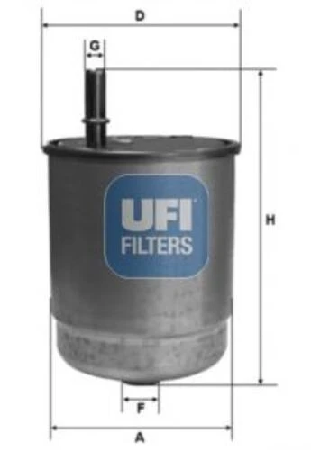 UFI 24.160.00  Yakıt Filtresi ürün görseli 1