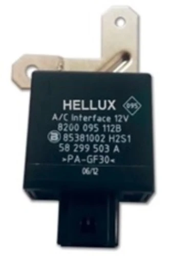 Hellux HLR100065 100065 Klima Rölesi Kangoo II CLIO II Logan 98-06 8 Fiş ürün görseli 1