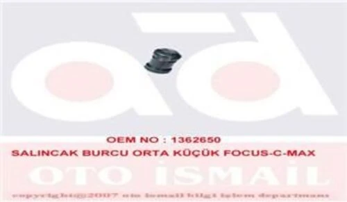 MKS 1536  Salıncak Burcu Orta Küçük Focus II 04-12 Cmax 03-07-10 Volvo S40 C30 C70 V50 04-12 Mazda 3 5 ürün görseli 1