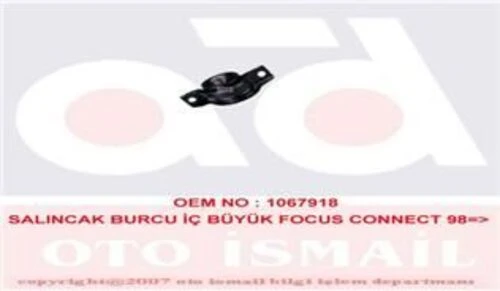 MKS 1506  Salıncak Burcu Iç Focus 98- Transit Connect 02- 1.4 16V 1.6 16V 1.8 Büyük ürün görseli 1