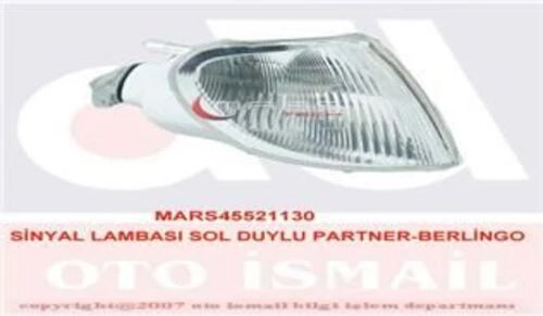 Mars 521130  SİNYAL LAMBASI SOL PARTNER 96- / BERLINGO 96- DUYLU ürün görseli 1