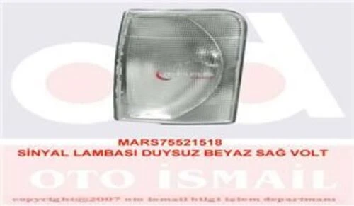 Mars 521518  SİNYAL LAMBASI SAĞ LT35 96-03 DUYSUZ BEYAZ ürün görseli 1