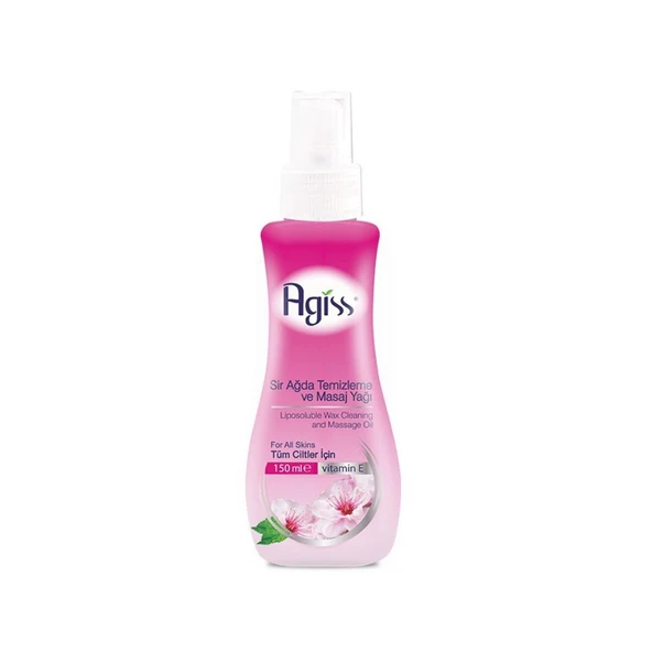 Agiss Sir Ağda Temizleme ve Masaj Yağı Sprey 150 ml ürün görseli 1