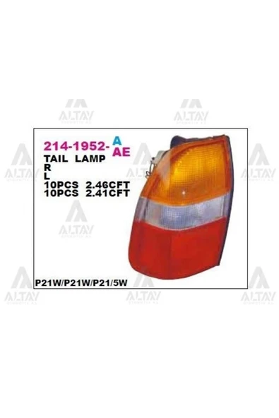 DEPO 2141952LAE Stop Lambası Sol Mitsubishi L200 99-05 ürün görseli 1