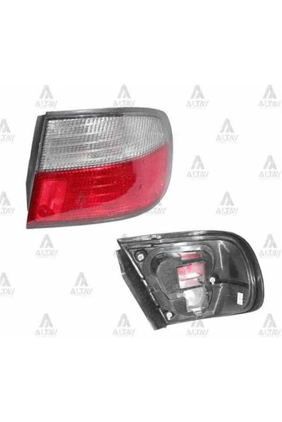 DEPO 215 -19b4r-ue Stop Sağ Beyaz Kırmızı Primera P11 96-99 Benzin Dizel P21w/p21/5w ürün görseli 1