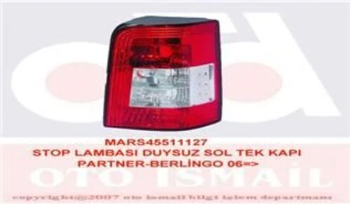 Mars 511127  STOP LAMBASI SOL PARTNER 06- / BERLINGO 06- DUYSUZ TE ürün görseli 1