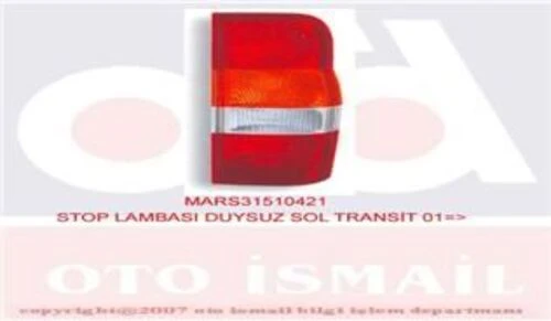 Mars 510421  STOP LAMBASI SOL TRANSIT 01- DUYSUZ ürün görseli 1