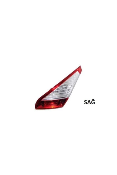 Pleksan 3408  Stop Lamba Iç Sağ (renault: Megane Iıı Hb 2015-2016) Icı Koyulastırılmıs ürün görseli 1
