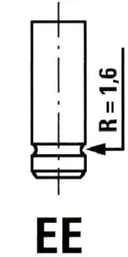Güneş 24083 -1435 Subap Takım 8v Fiat Ducato 2.5 Diesel Eng 8144 90 98468338 ürün görseli 1