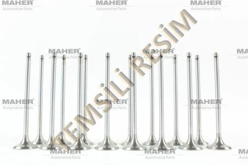 Maher 10150  Subap Takım H-100 97- Kmy 97-04 0.50 (In-4 Ölçü:42X8X136 Ex-4 Ölçü:36X8X136) ürün görseli 1