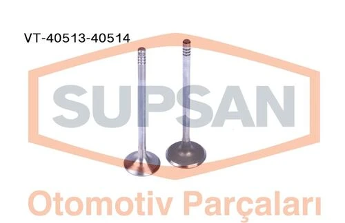Supsan VT TV-40513-40514 Subap Takımı Corsa 1.2 1.4 16V Twınport Eng. Z14Xep ürün görseli 1