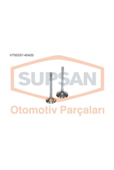 Supsan VT Vt-337-40420 Subap Emme-egzoz In-4 Ex-4 Renault 9 R11 Broadway 1.4 8v Benzinli L42-c1j ürün görseli 1