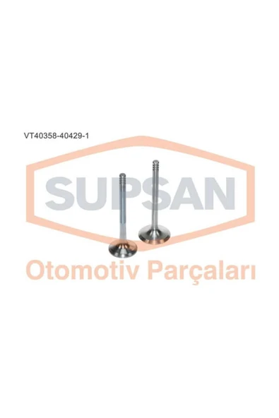 Supsan VT SÜPSAN TV-40358-40429-1 SÜPSAN SUBAP TAKIMI GOLF IV BORA POLO PAS ürün görseli 1