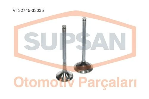 Supsan VT Vt-32745-33035 Subap Takım Emme Egsoz Ducato Boxer Jumper 2.8td 2.8hdı 2.8jtd Ölçü 40.9x8x121 35.9x8x122 30 Derece 45 Derece 0949a0 ürün görseli 1