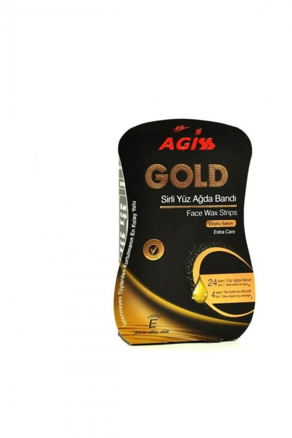 Agiss Sir Yüz Ağda Bandı - Gold Ekstra Bakım 28'li 8698703023673 ürün görseli 1