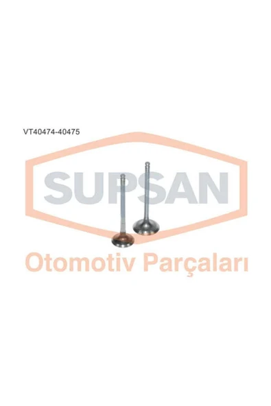 Supsan VT Vt-40474-40475 Subap Emme - Egzoz In-8 Ex-8 Toyota Corolla 1.6 16v V-ı 3zz-fe / 4zz-fe ürün görseli 1