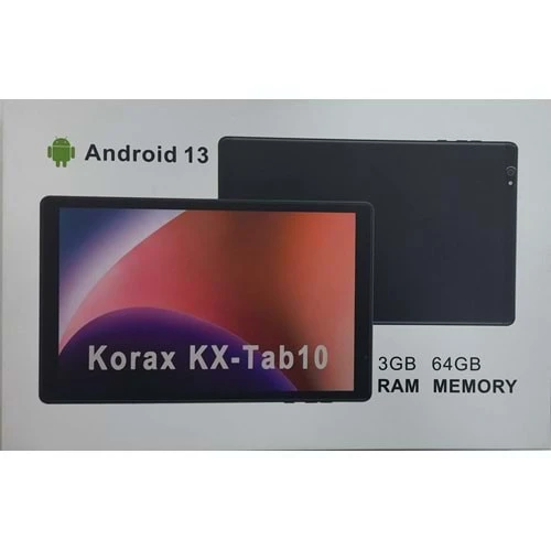 Korax KX-TAB10 10 inç Tablet ürün görseli 1