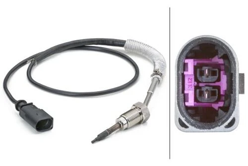 Hella 6PT014494261 Egzoz Gazı Sıcaklık Sensörü VW ürün görseli 1