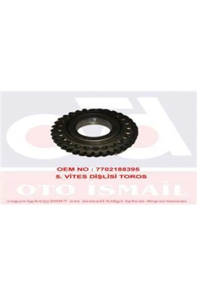 Aft GD113150 Gd113150 5. Vites Dişlisi Toros-renault 12 34 Dıs ürün görseli 1