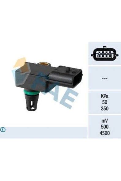 FAE 15175 Basınc Kaptoru Clıo Iv Megane Iıı Scenıc Iıı Dokker Lodgy Sandero 1.5dcı / 1.6dcı ürün görseli 1