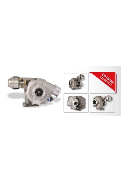 Gts Turbo 135980611  Turbo Komple Hyundai Era Getz Matrıx I30 I20 1.5 Crdı Garret 7824035001s Uyumlu ürün görseli 1