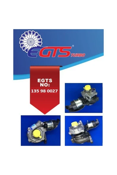 Gts Turbo 135980027  Turbo Komple Corsa-merıva-palio-albea 1.3 Mjtd-cdtı Uyumlu Stop / Star Teknolojisi ürün görseli 1