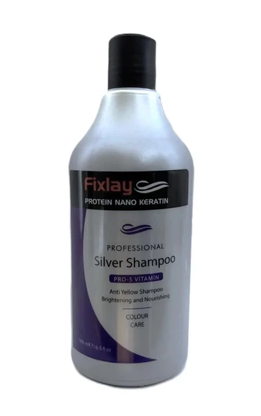 Fontenay FixLay Silver Mor Şampuan 500ML ürün görseli 1