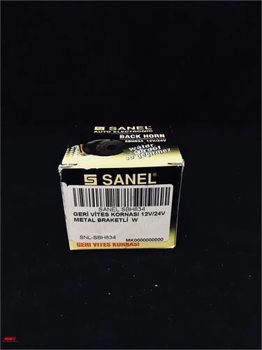 Sanel SBH834 Geri Vites Kornası 12V 24V Metal Braketli ürün görseli 1